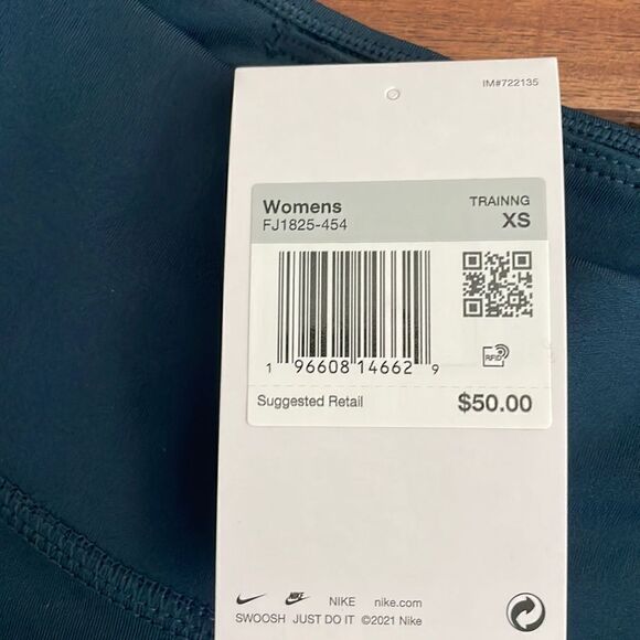 NWT Nike Dri-Fit 7 '' Campus Shorts Navy Women Size XS(FJ1825-454)MSRP$50 - Picture 5 of 9